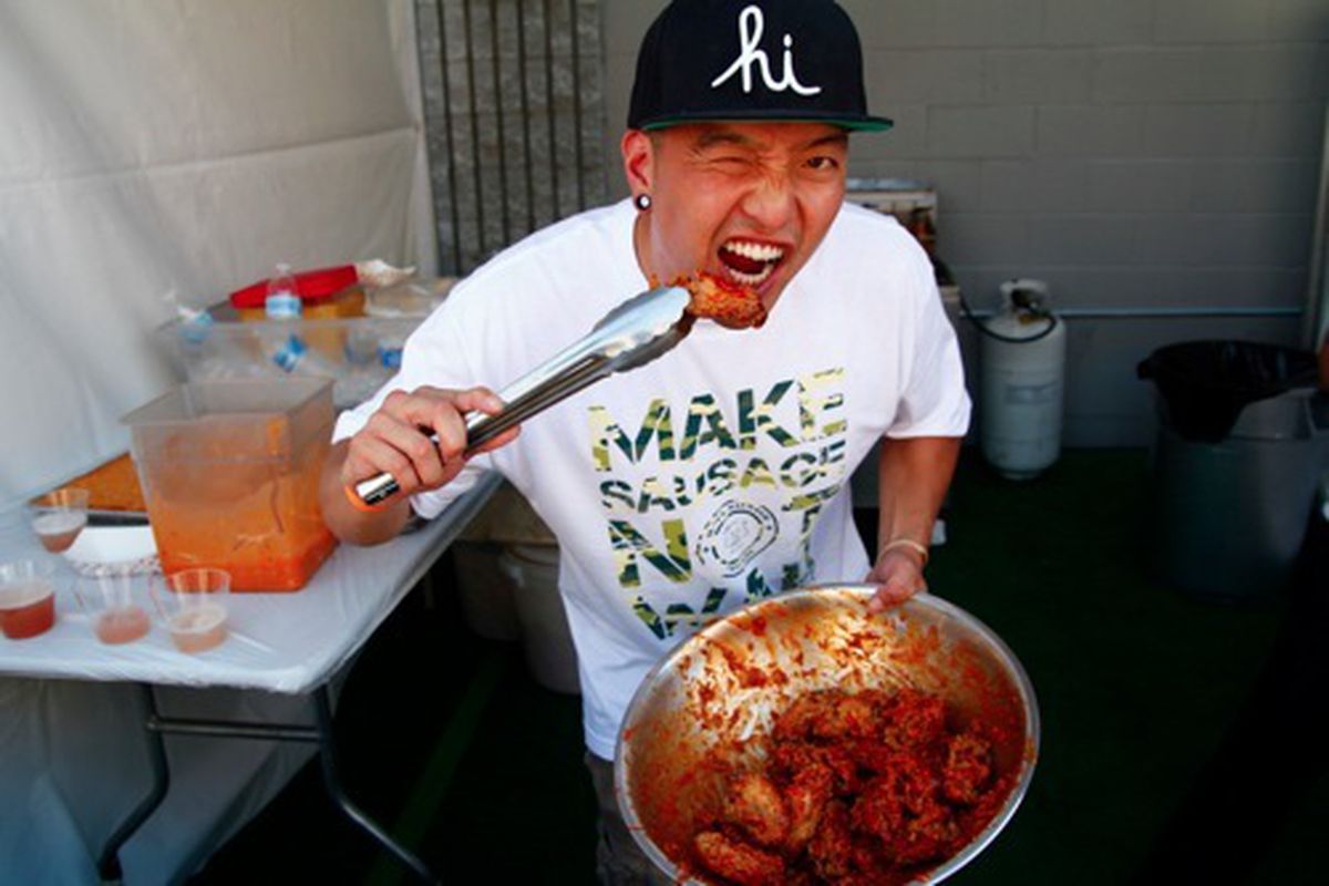 Chef Chris Oh teases his Asianinspired Kamu Ultra Karaoke menu Eater