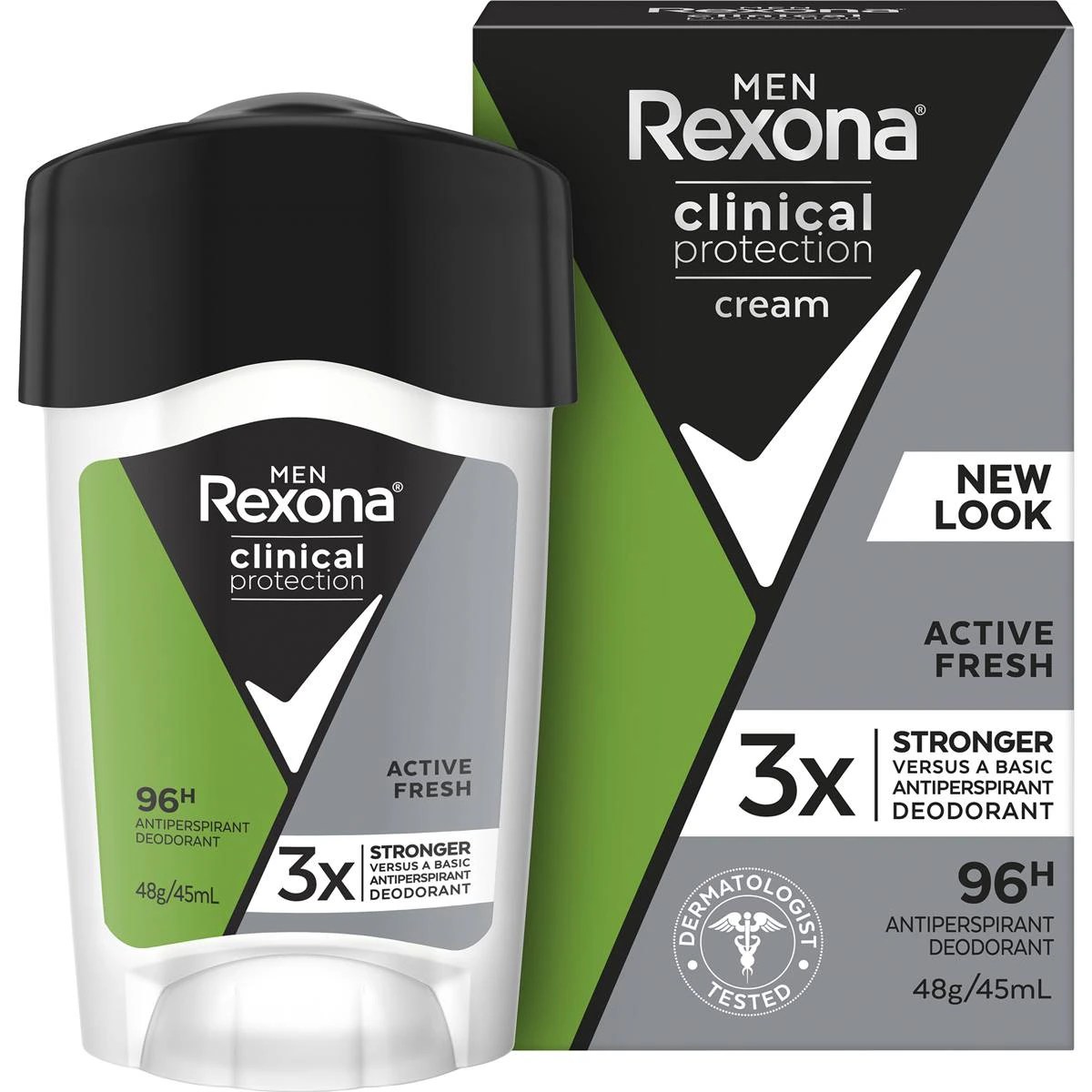 Rexona Men Clinical Protection Deodorant Active Fresh 45 Ml Woolworths