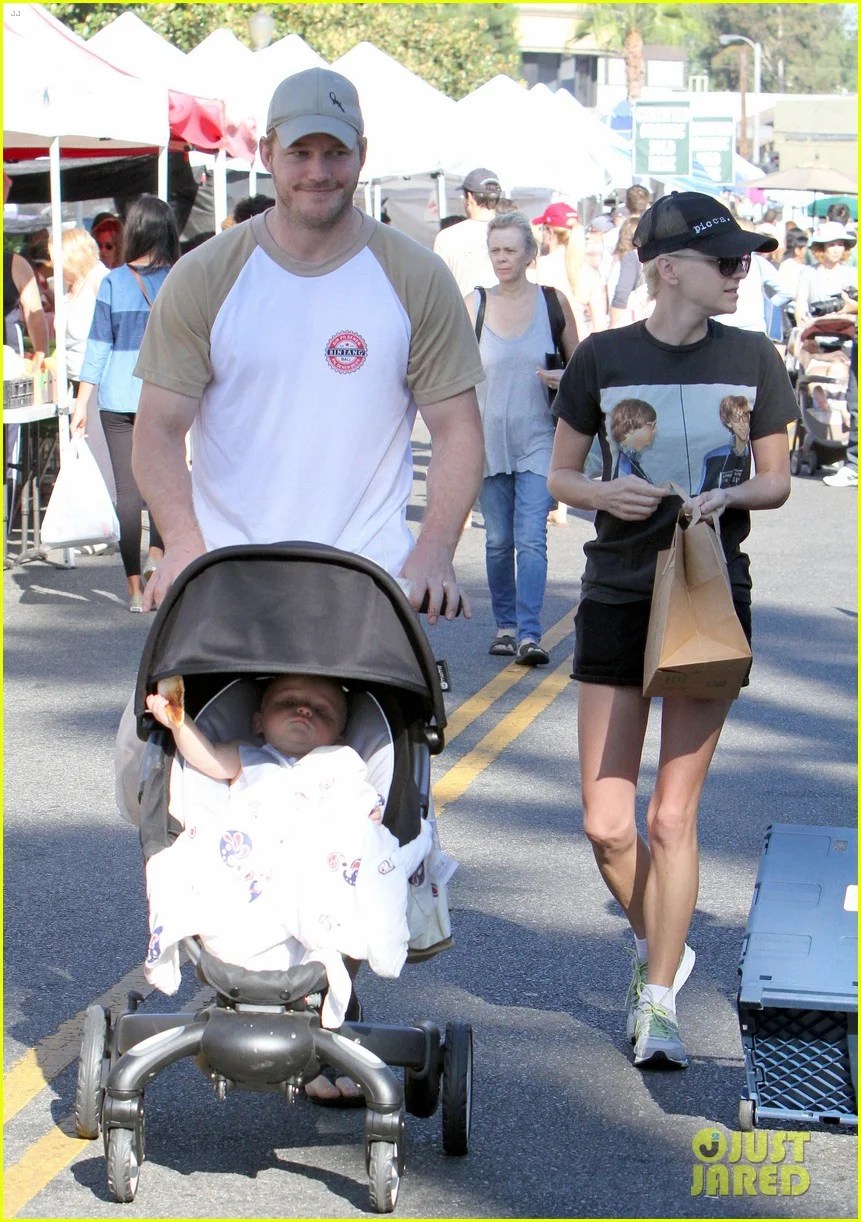 Anna Faris & Chris Pratt Celebrate Son Jack's First Birthday! Photo