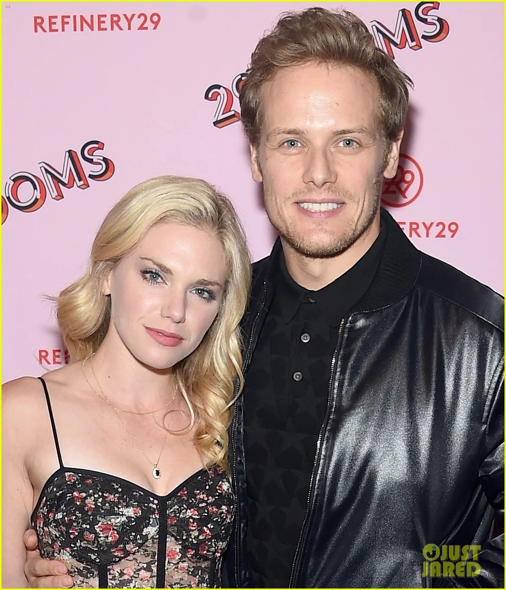 Sam Heughan & Girlfriend MacKenzie Mauzy Make Rare Appearance During