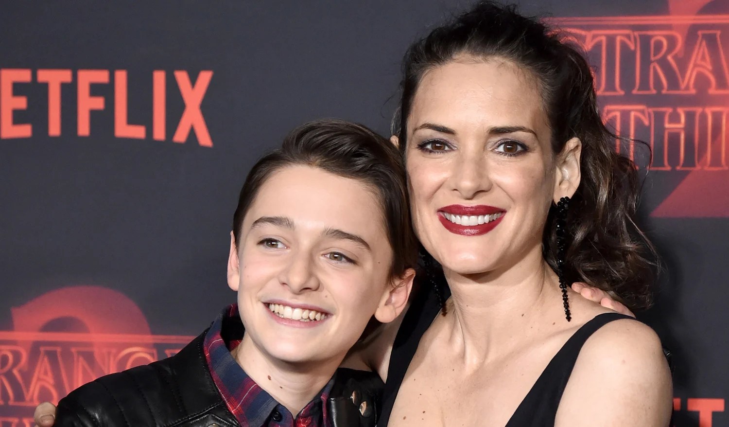 Winona Ryder Meets Up With Her On Screen Son At Stranger Things