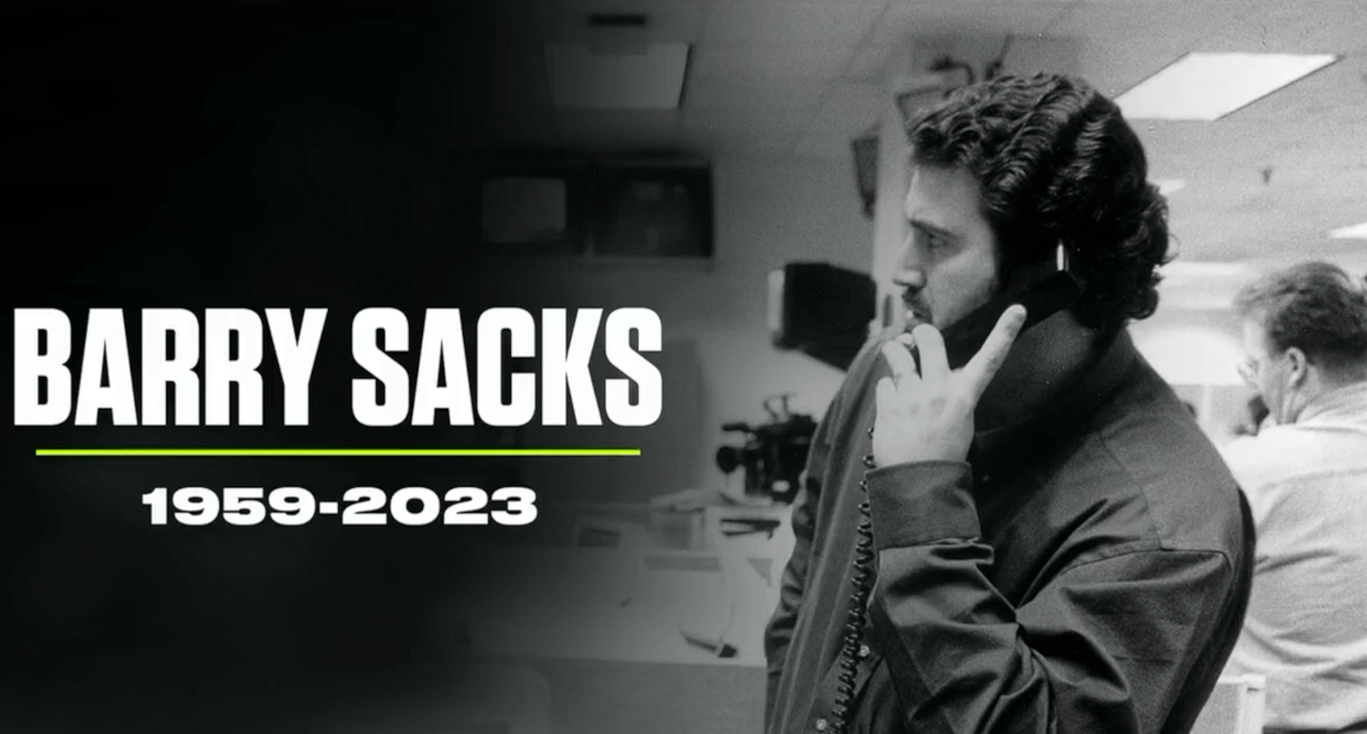 ESPN pays tribute to Barry Sacks, a key network producer and executive