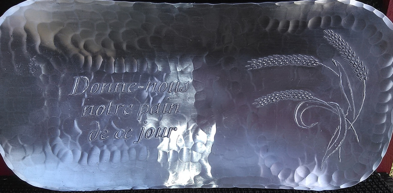 Joseph DePonceau Aluminum Bread Plates