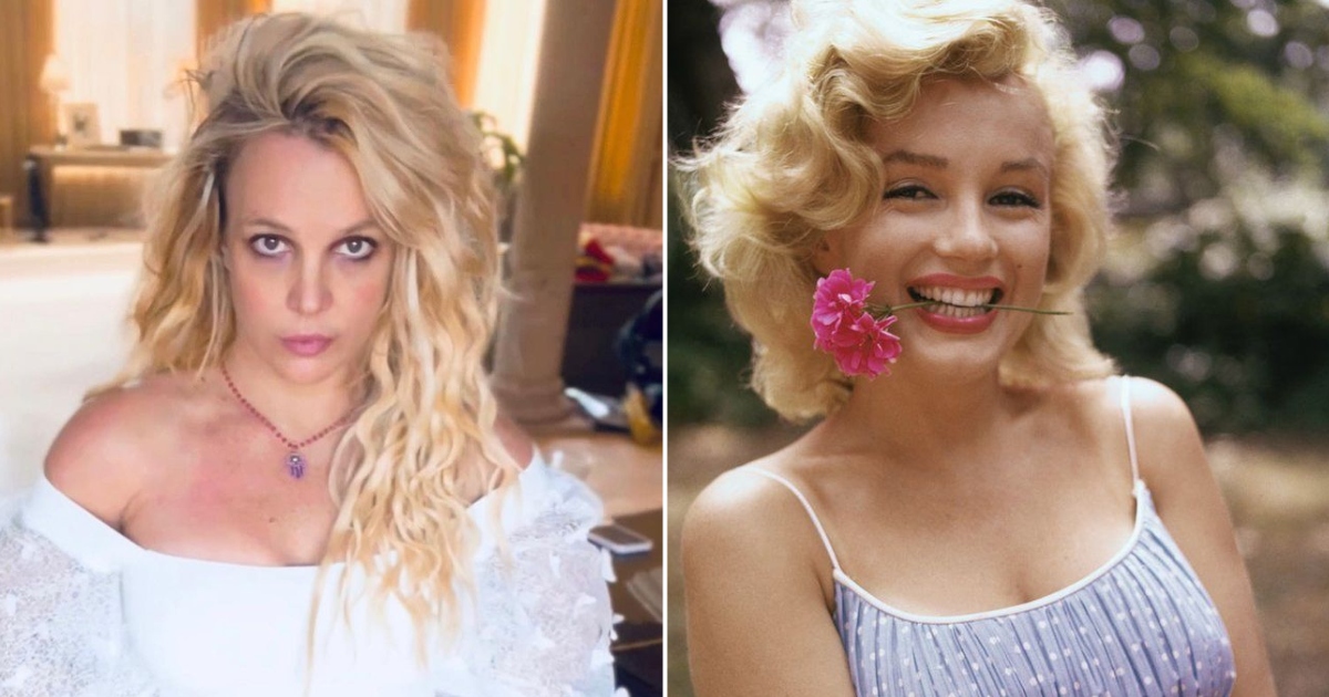Las pruebas por las que aseguran que Britney Spears y Marilyn Monroe
