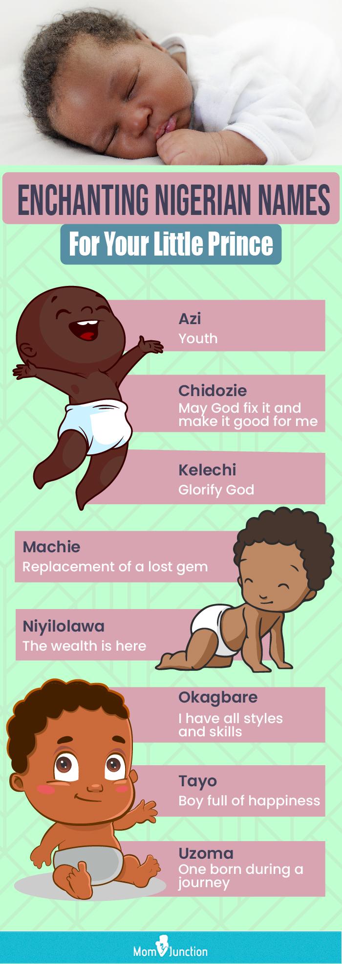 277 Stupefying Nigerian Boy Names With Meanings Momjunction MomJunction