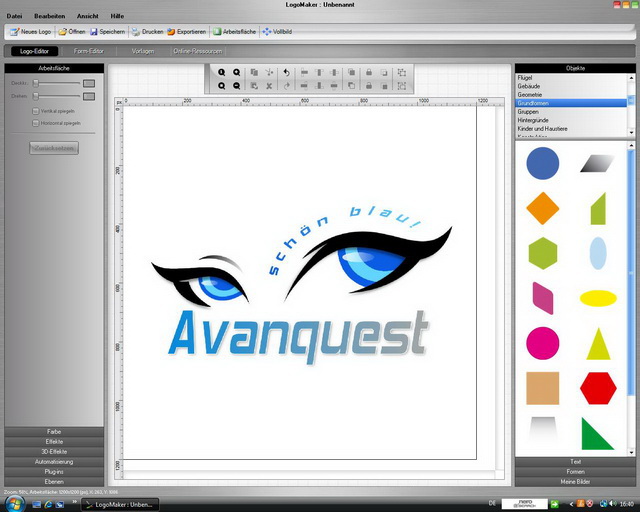 LogoMaker 4 Erstellen Sie attraktive Logos mit 3000 Vorlagen