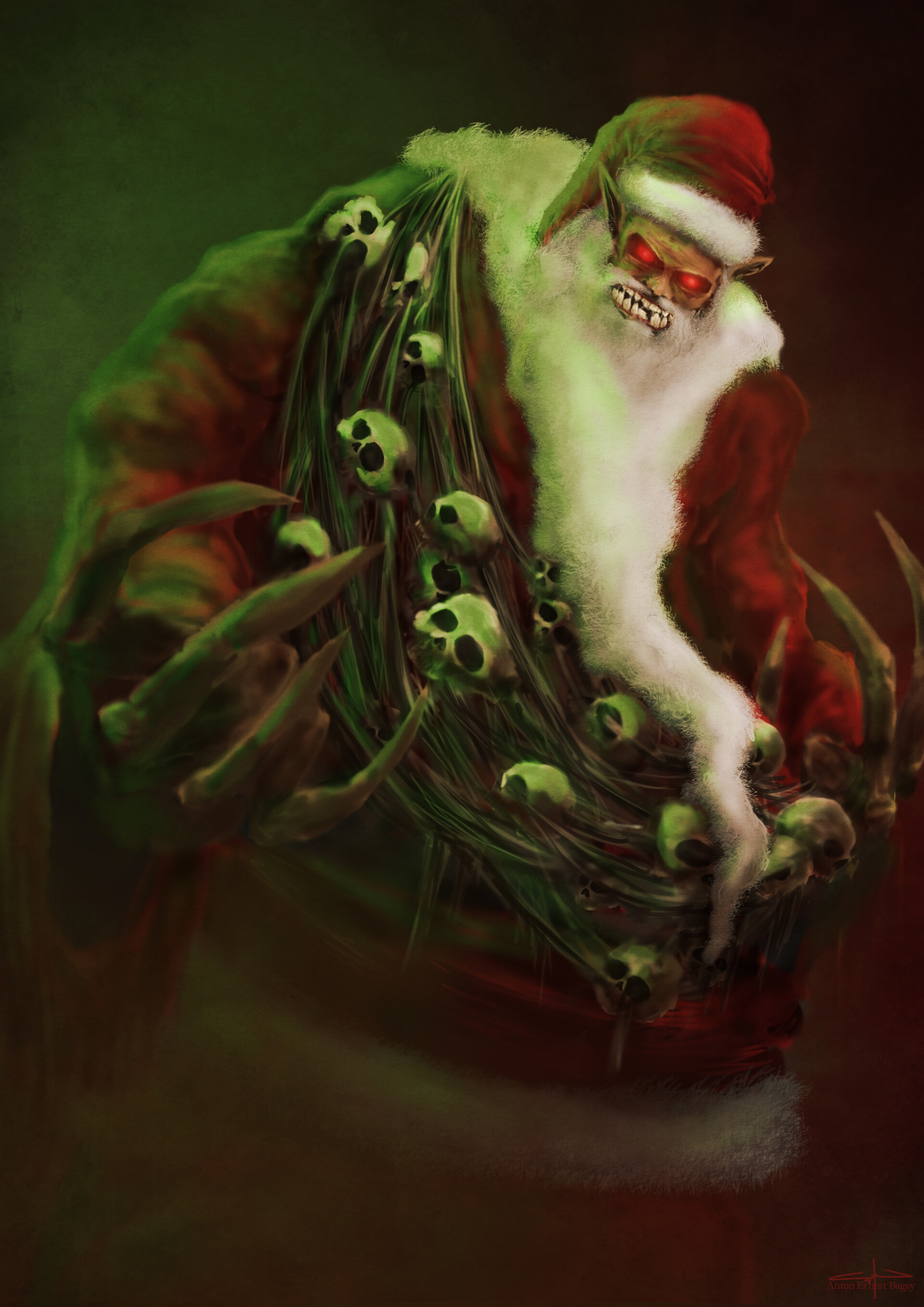 ArtStation Santa Claws