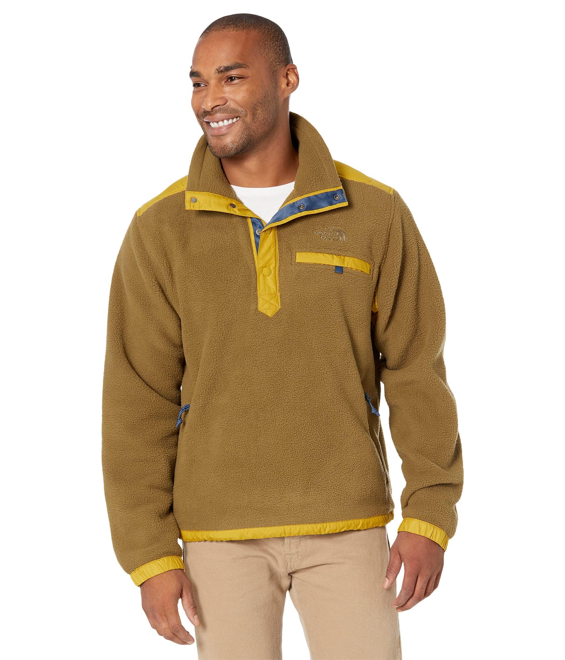 The North Face Synthetic Royal Arch 1/4 Snap in Gold (Metallic) for Men