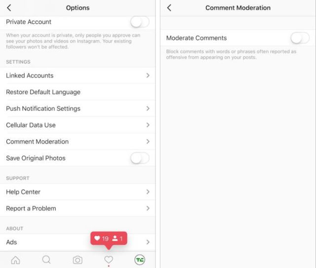 Instagram Brings Comment Moderation To Business Pages Ubergizmo