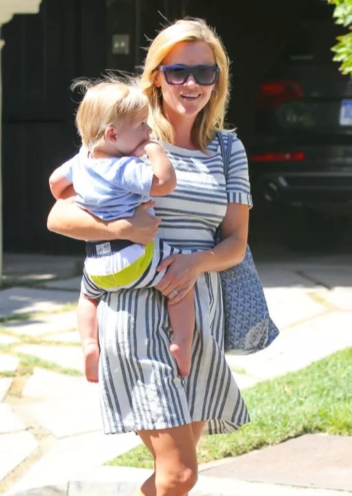 Reese Witherspoon & Son Tennessee Leaving A Party Celeb Baby Laundry