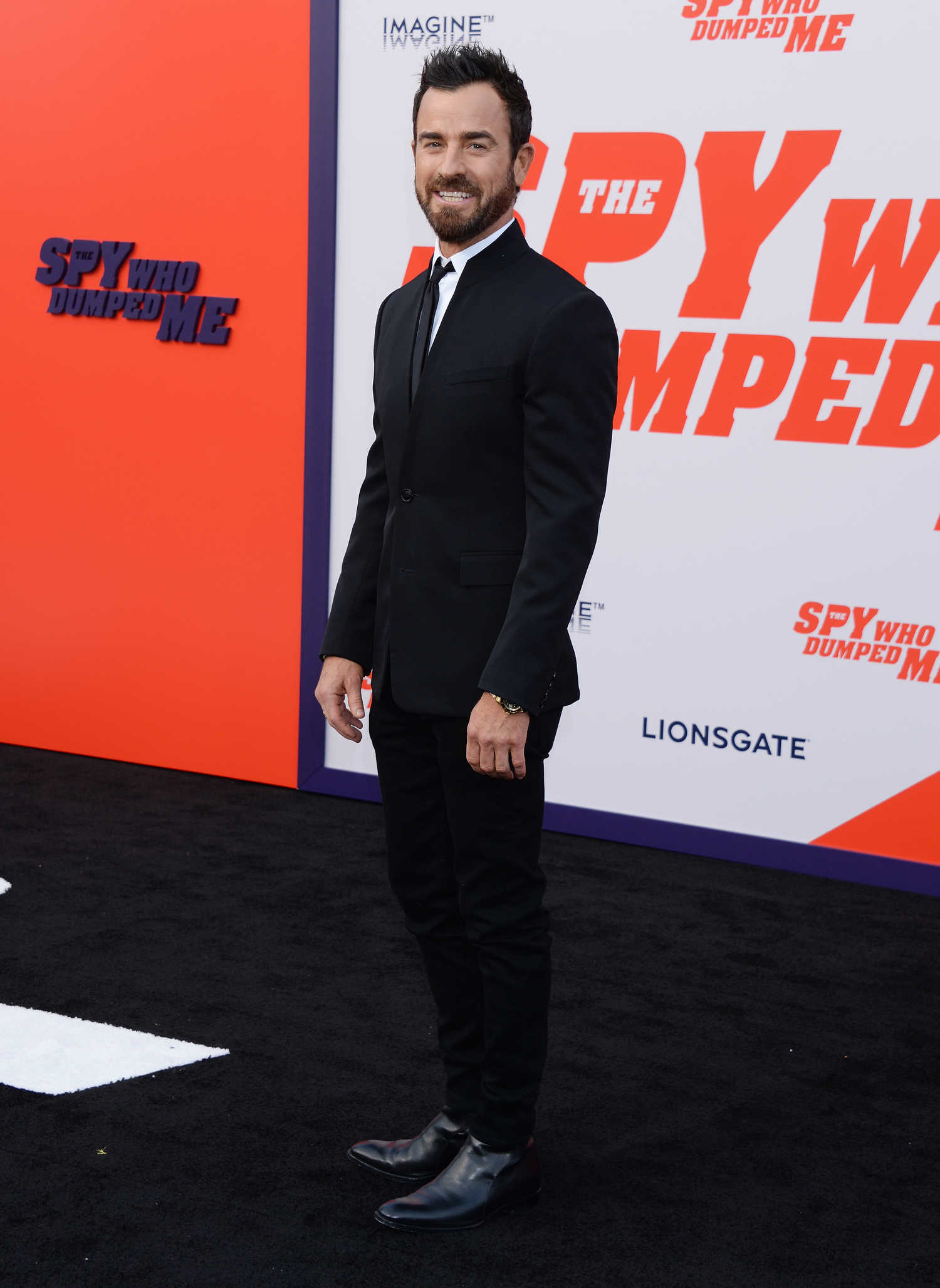 Justin Theroux at The Spy who Dumped Me Premiere in Los Angeles Celeb