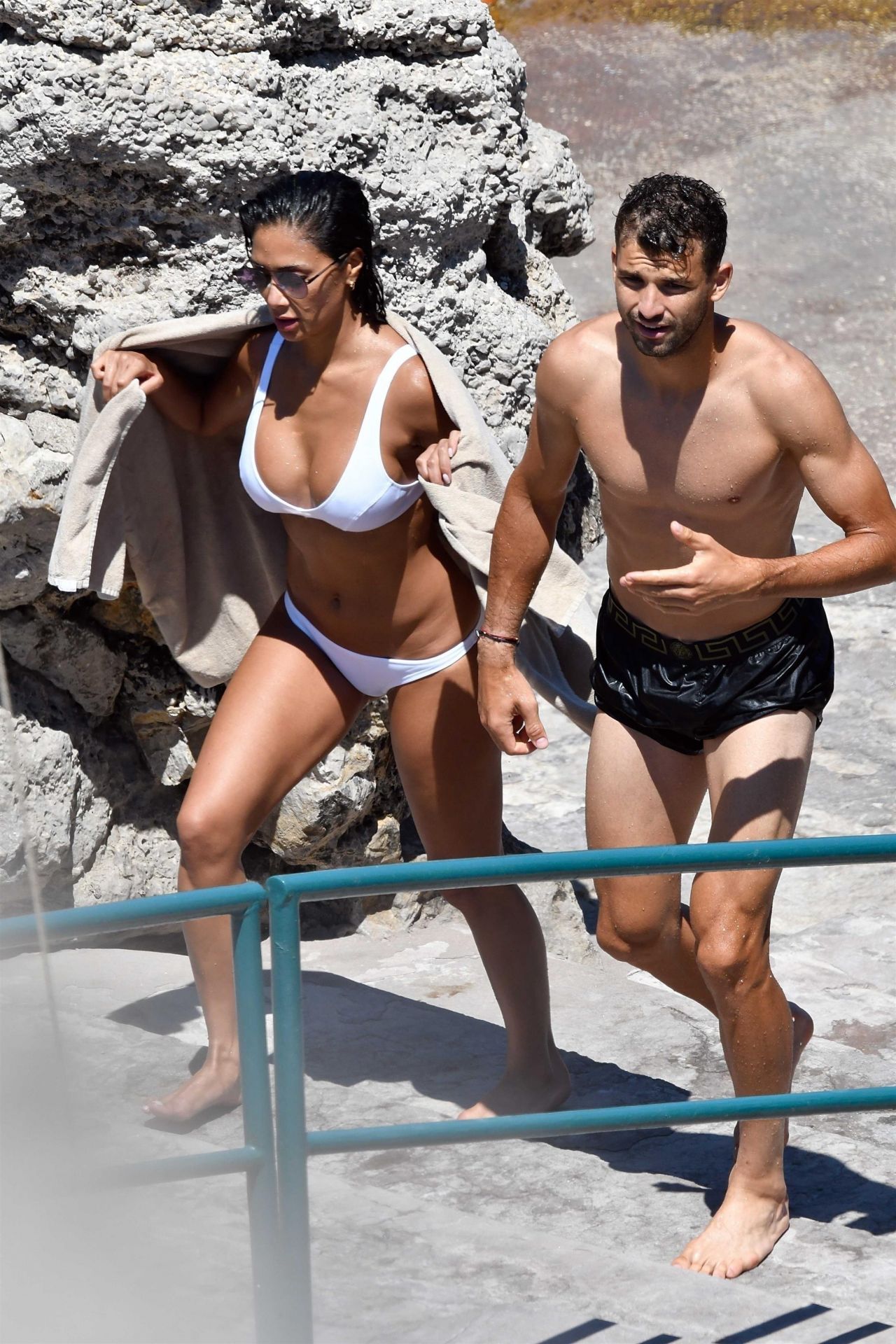 Nicole Scherzinger and Her Boyfriend Grigor Dimitrov on Holiday in Capri 07/13/2017 • CelebMafia