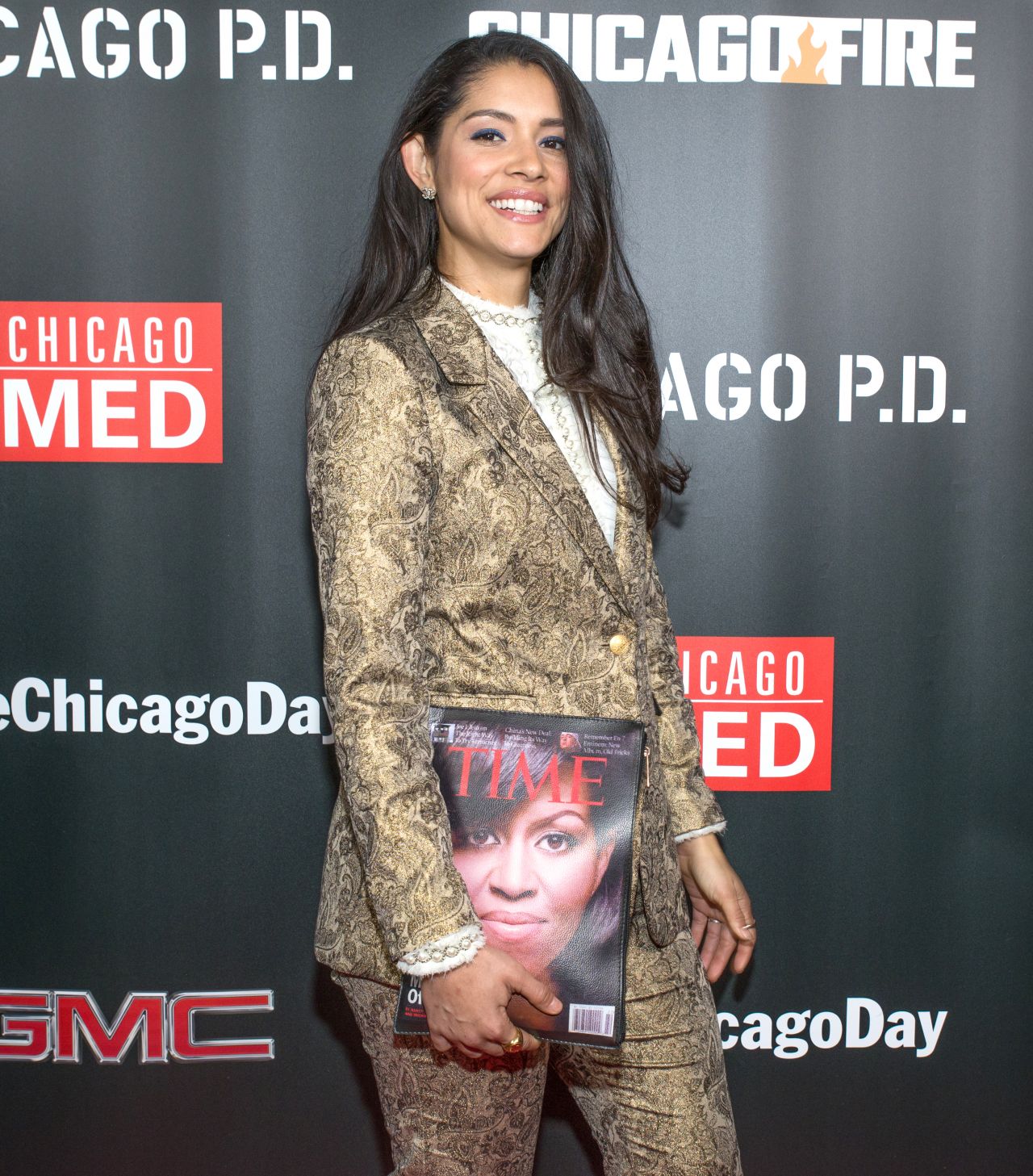 Miranda Rae Mayo NBC One Chicago Party 10/31/2017 • CelebMafia