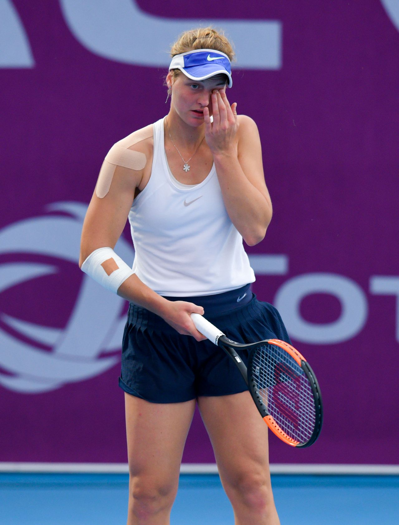 Liudmila Samsonova Qualifying for 2019 WTA Qatar Open in Doha 02/11