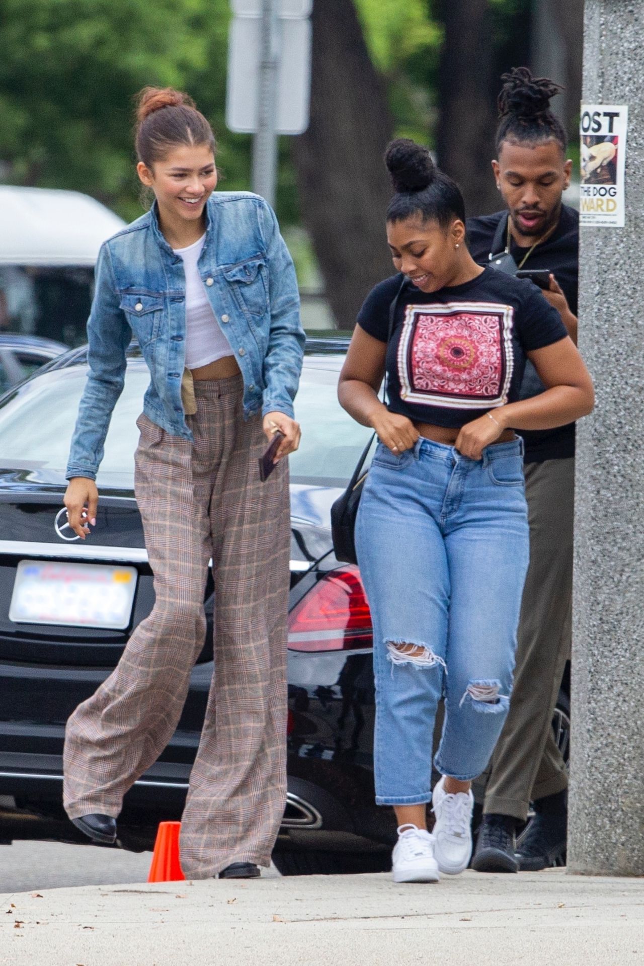 Zendaya With Her Brother Austin at the Granville Restaurant in Burbank