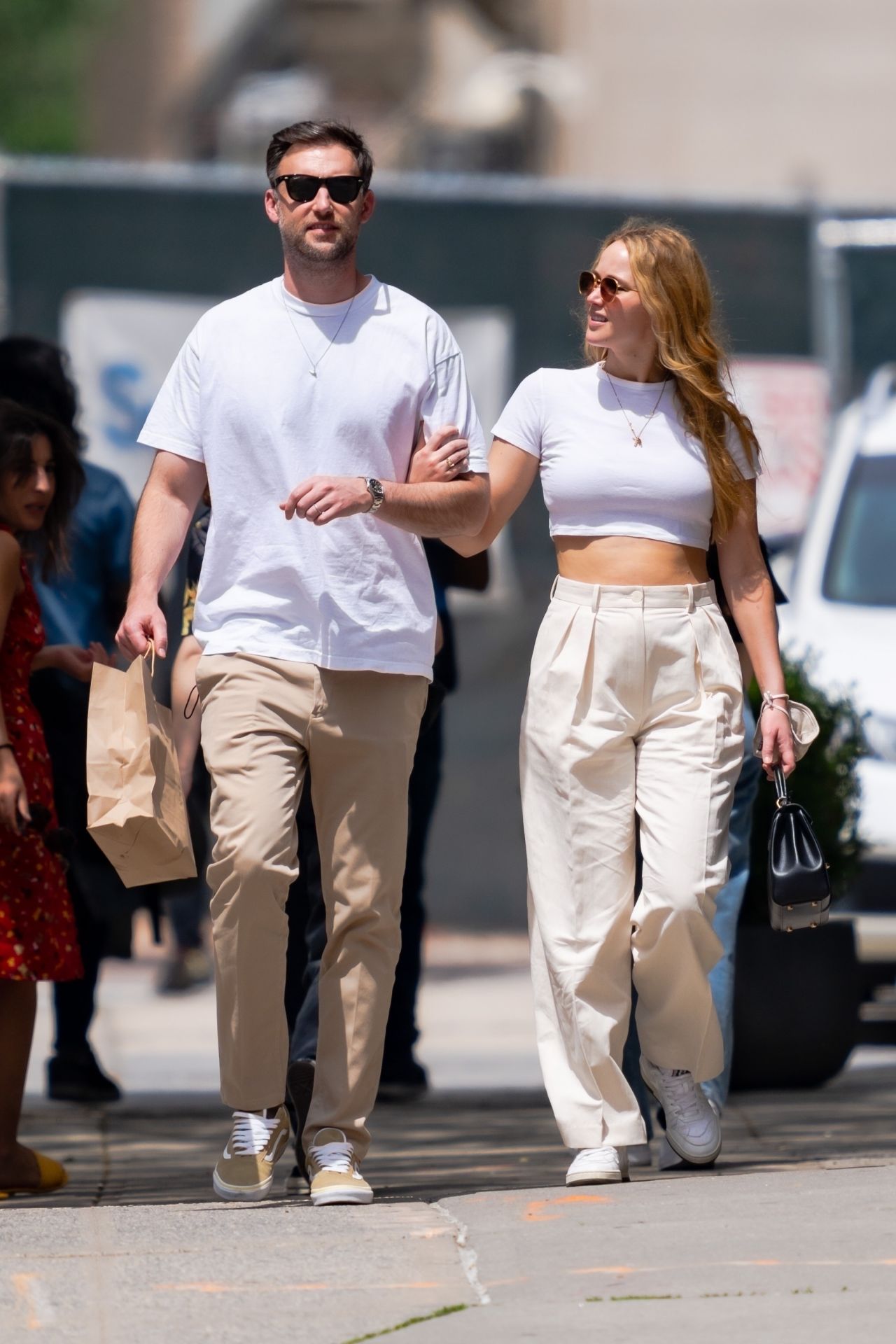 Jennifer Lawrence With Her Husband New York 05/22/2021 • CelebMafia