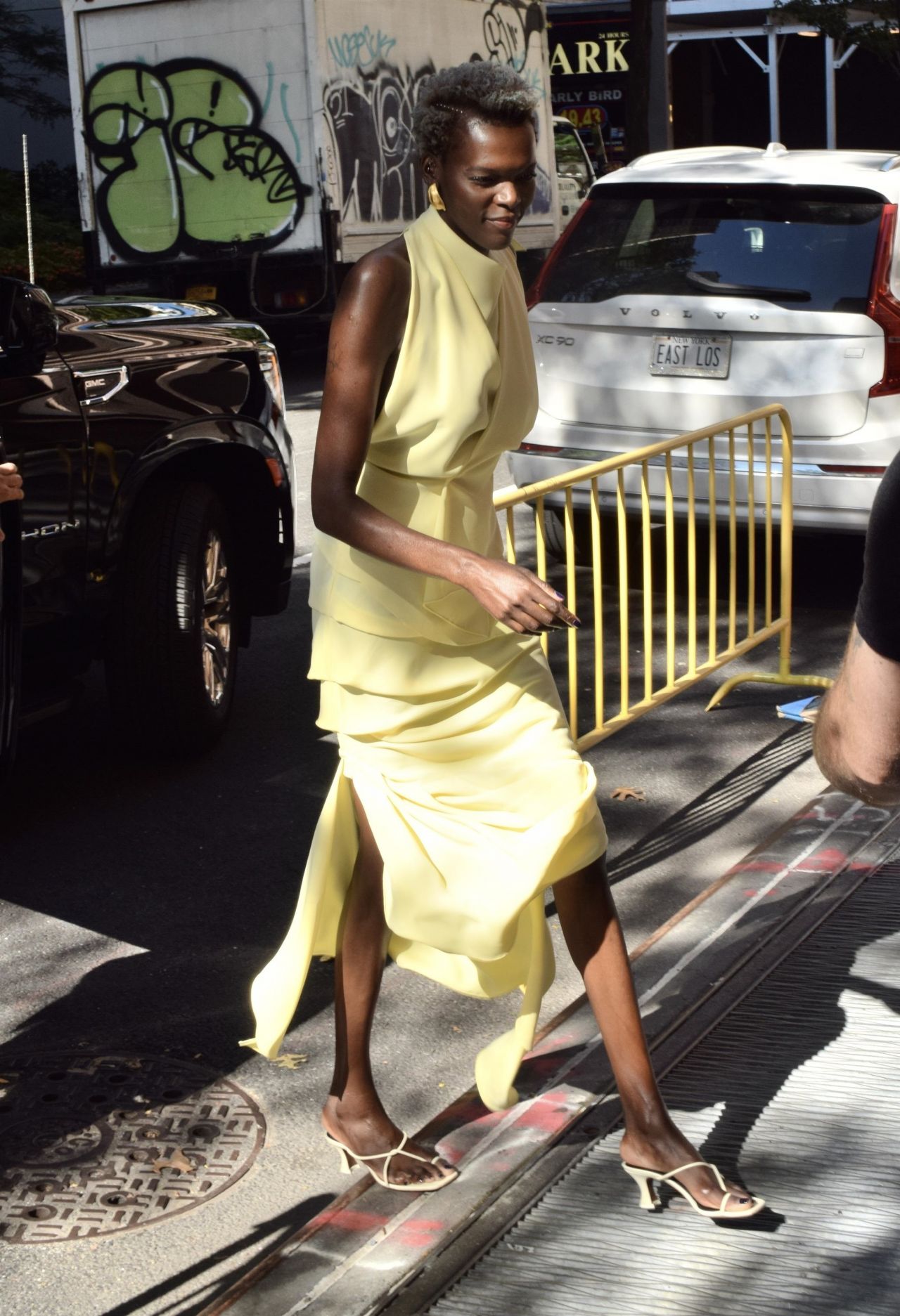 Sheila Atim Arriving at The View in New York 09/15/2022 • CelebMafia