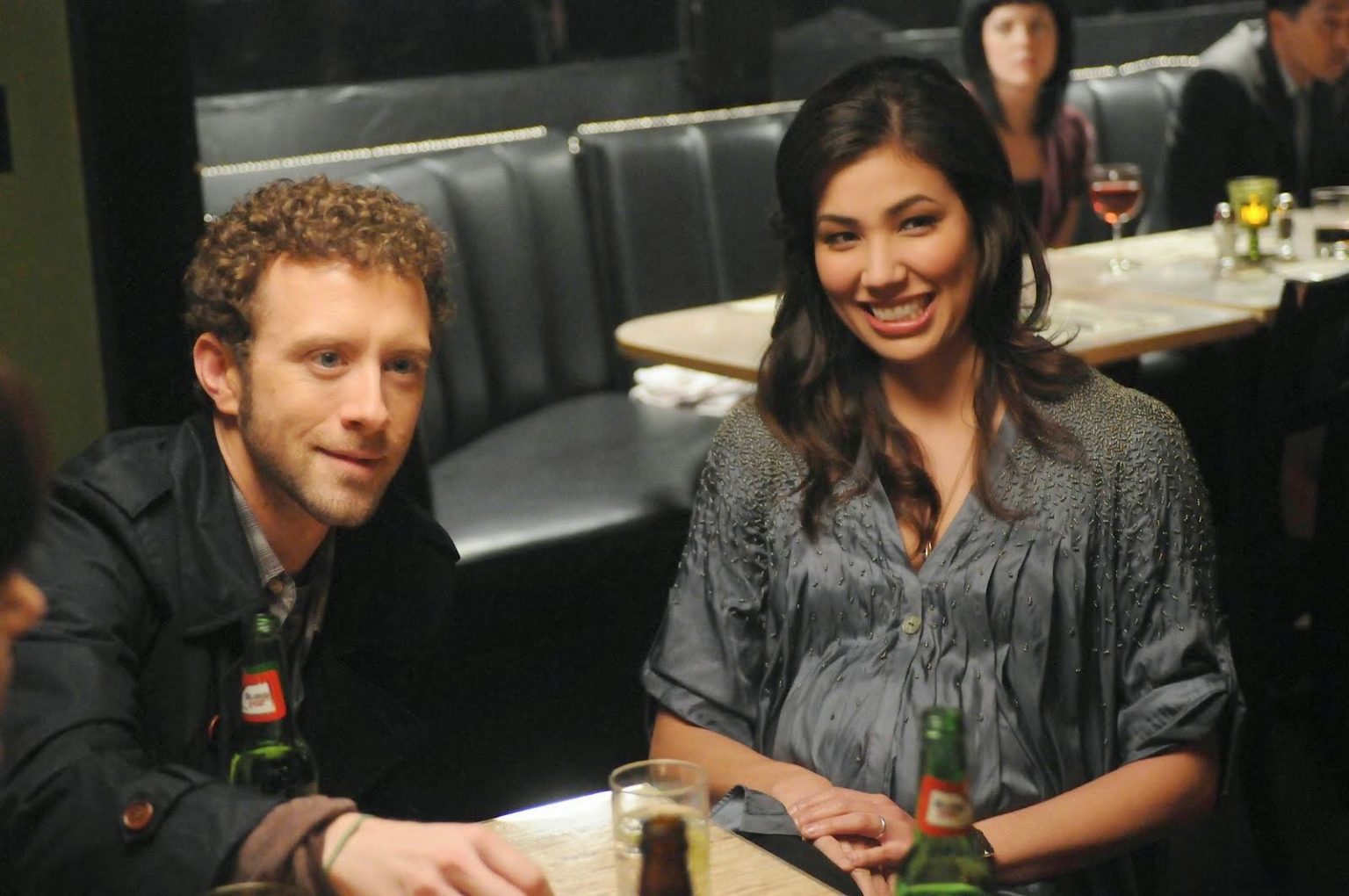 Is Michaela Conlin married to TJ Thyne?