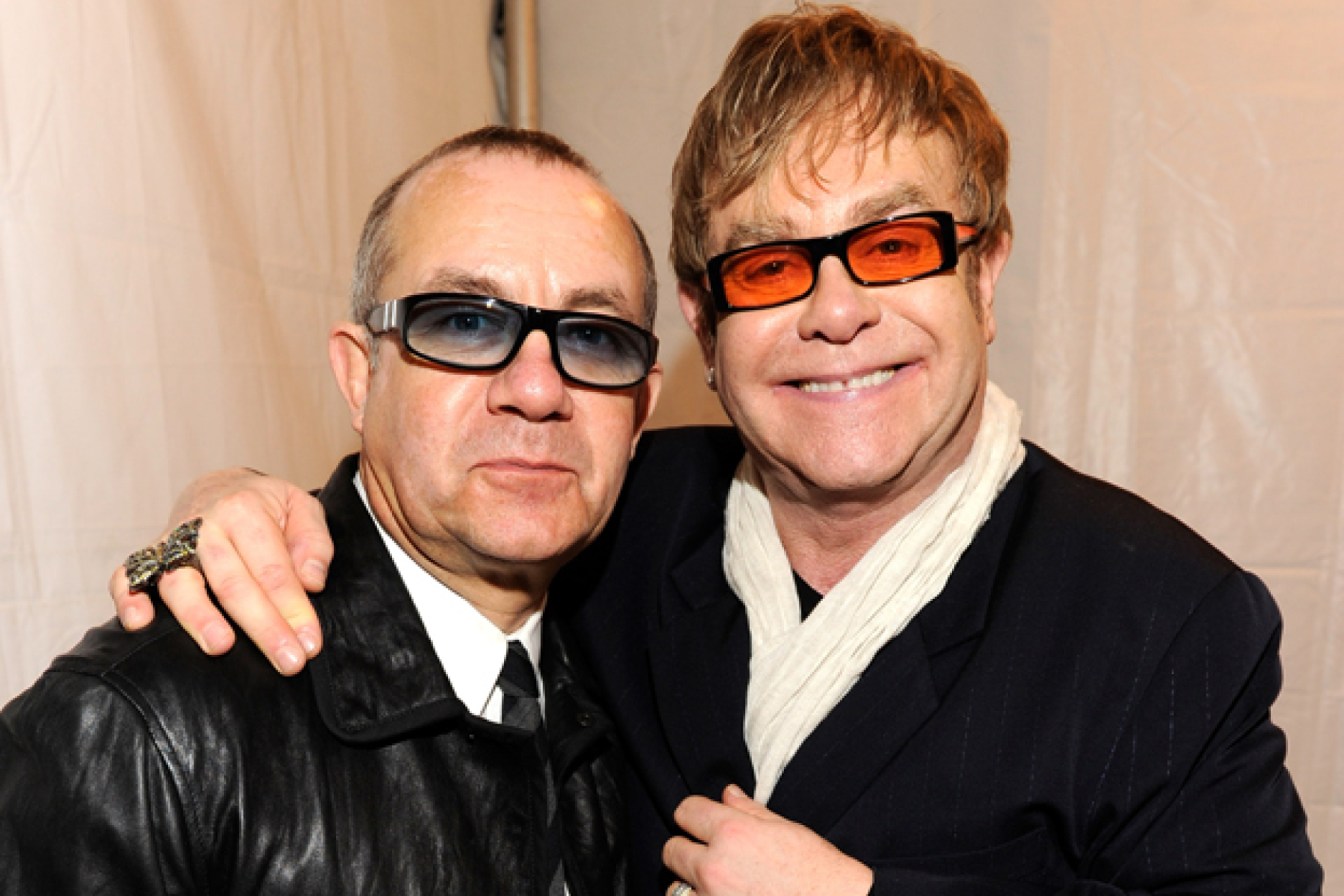 How did Bernie Taupin meet Elton John? Celebrity.fm 1 Official