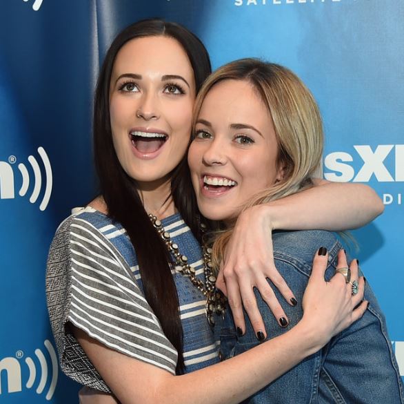 Kacey Musgraves with sister Kelly Celebrities InfoSeeMedia