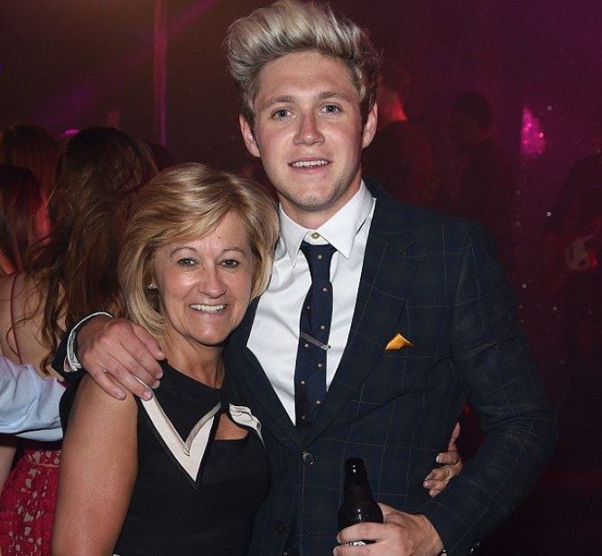 Niall Horan with mother Maura Gallagher Celebrities InfoSeeMedia