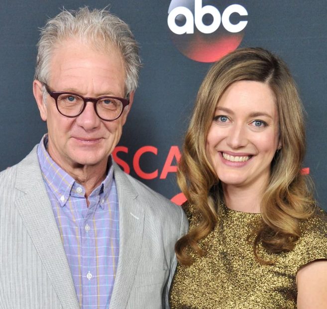 Zoe Perry with his father Jeff Perry Celebrities InfoSeeMedia