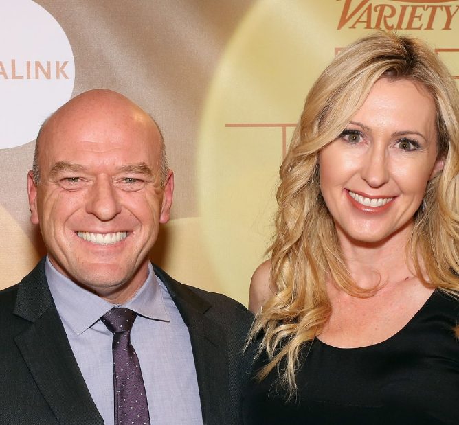 Dean Norris with his wife Bridget Norris Celebrities InfoSeeMedia