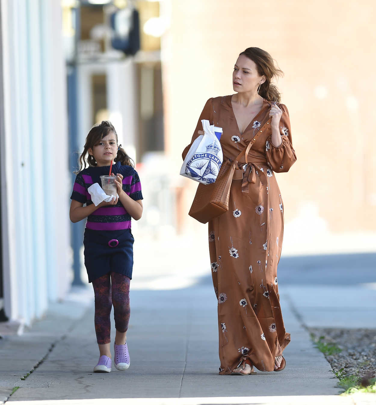 Bethany Joy Lenz Was Seen Out with Her Daughter in Los Angeles 02/17