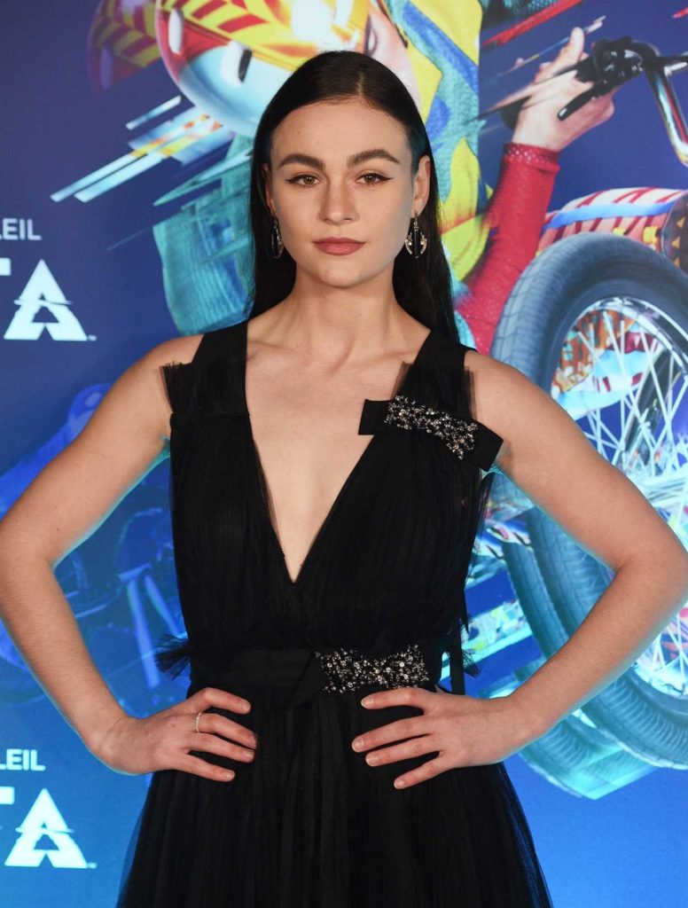 Sophie Skelton Attends the Cirque du Soleil Volta Premiere at the