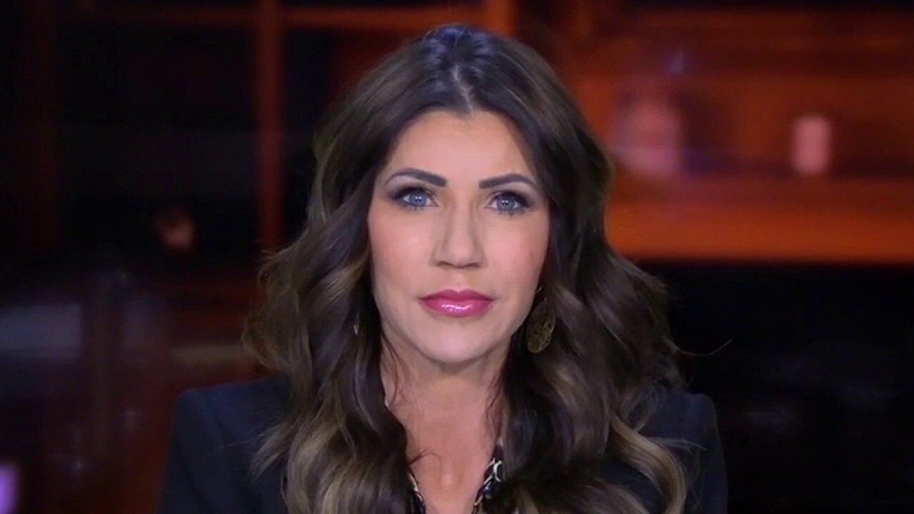 South Dakota Gov. Kristi Noem touts bill on transgender athletes