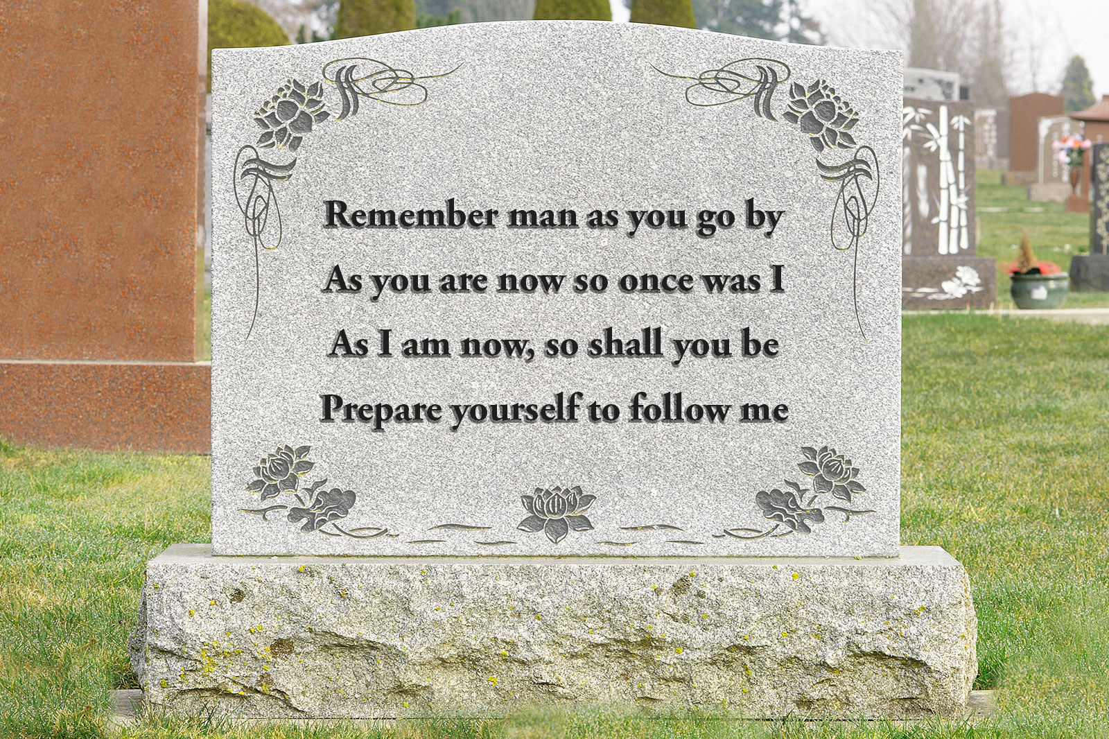 Memorial Headstone Sayings