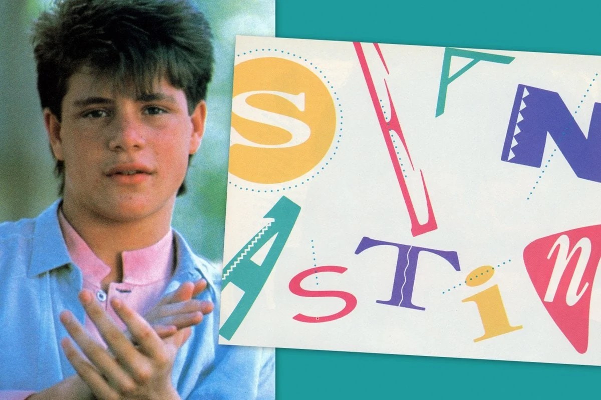 Young Sean Astin at age 16 Acting was all in the family (1988) Click