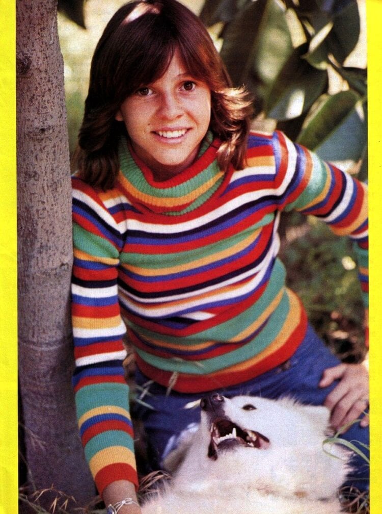 Little darling Kristy McNichol, the young actress America adored in