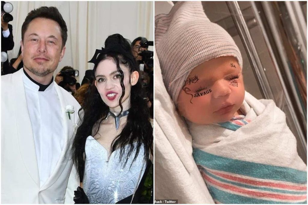 Billionaire, Elon Musk And Girlfriend Grimes Their First Child