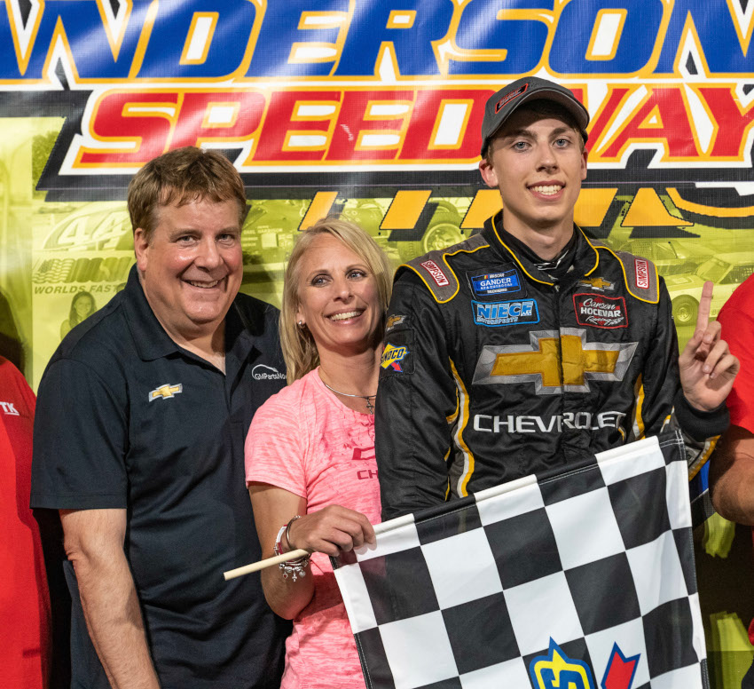 Carson Hocevar RedBud 400 victory