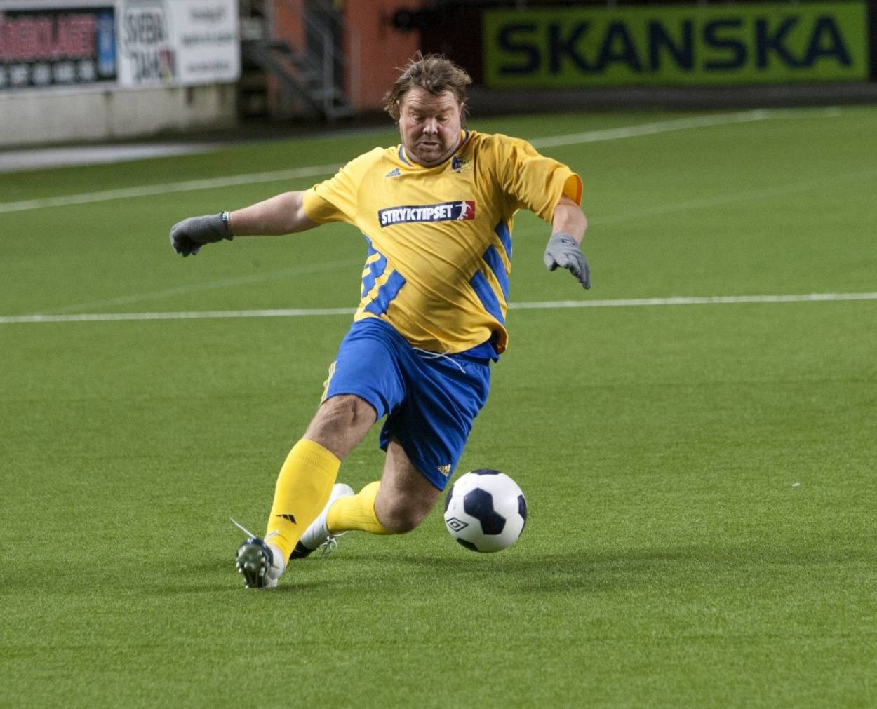 Tomas Brolin nach Wechsel von Parma nach England KalorienFalle und zu