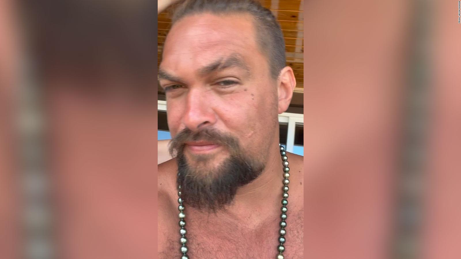 Jason Momoa cut his hair to raise awareness for a good cause The