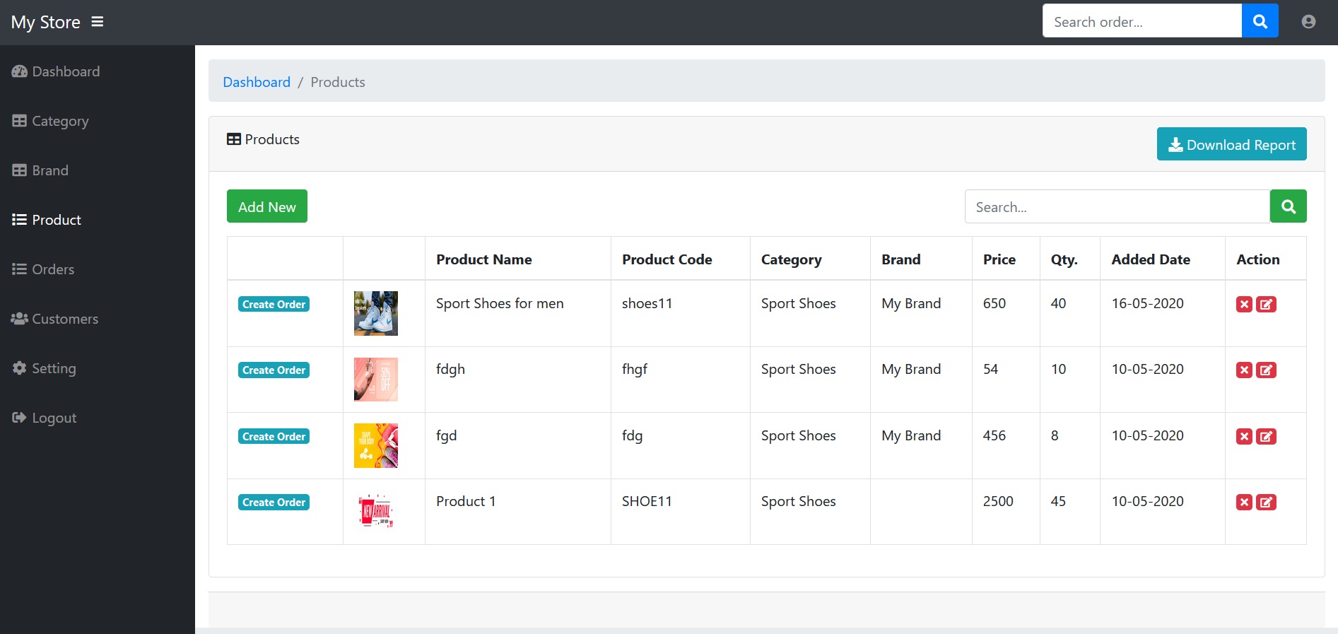 Inventory Management php codeigniter for 32 CodeClerks