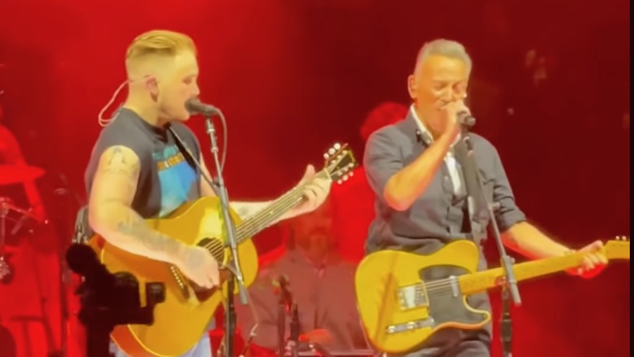 Bruce Springsteen Joins Zach Bryan for “Sandpaper” and “Revival” at