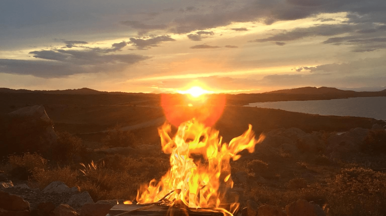 Ghostly image appears in Colorado campfire