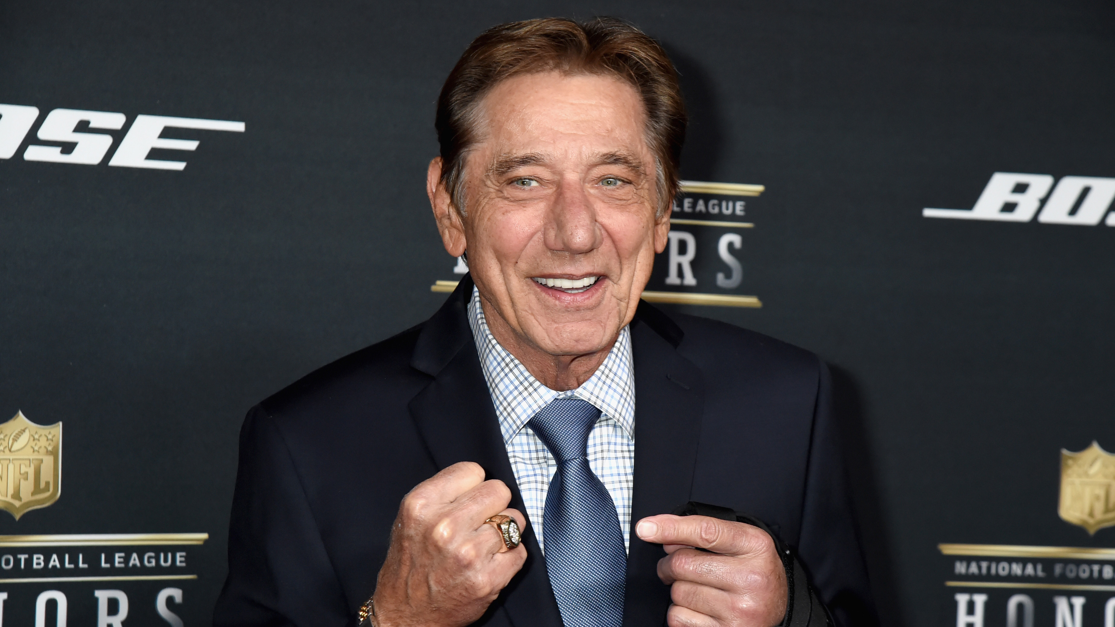 Joe Namath Uses His Hall of Fame Career and Broad Smile to Inspire Others