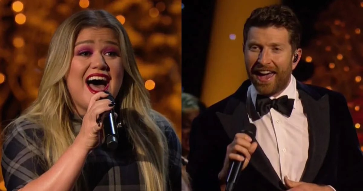 Kelly Clarkson And Brett Eldredge Give Live Debut Of Their Duet 'Under