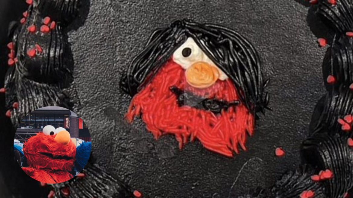 Baker Misreads Instructions, Bakes An Emo Cake Instead Of An Elmo Cake