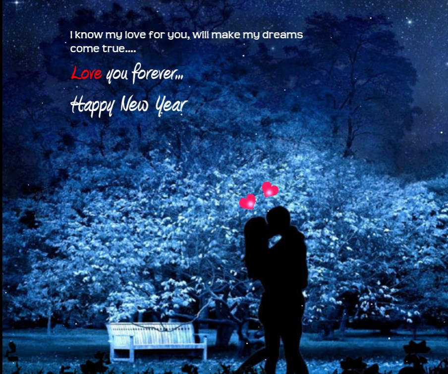 75 Happy New Year 2021 Greeting Cards, eCard Messages for Her / Him