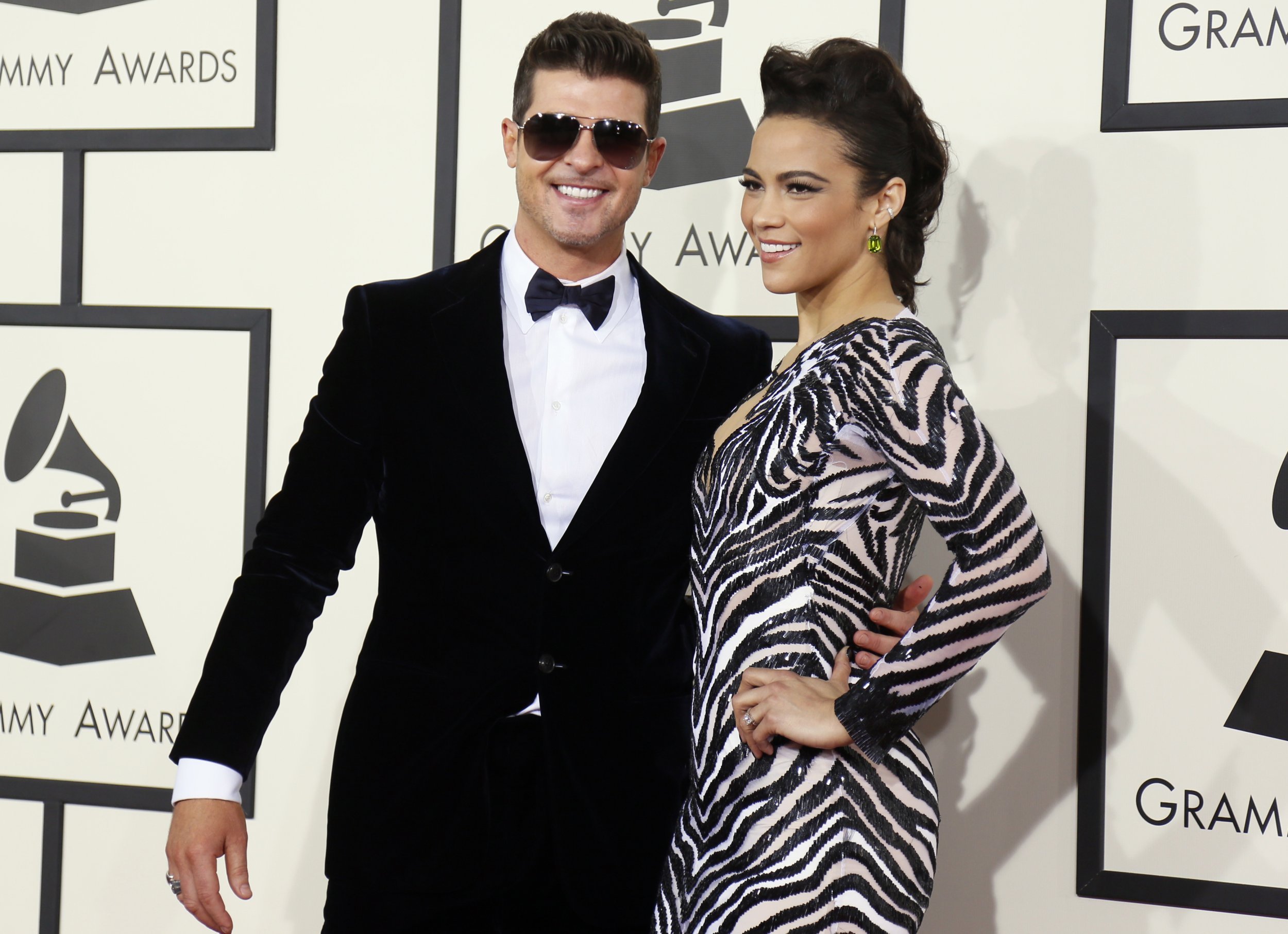 Robin Thicke Cheated On Paula Patton? Actress Gets Domestic Violence