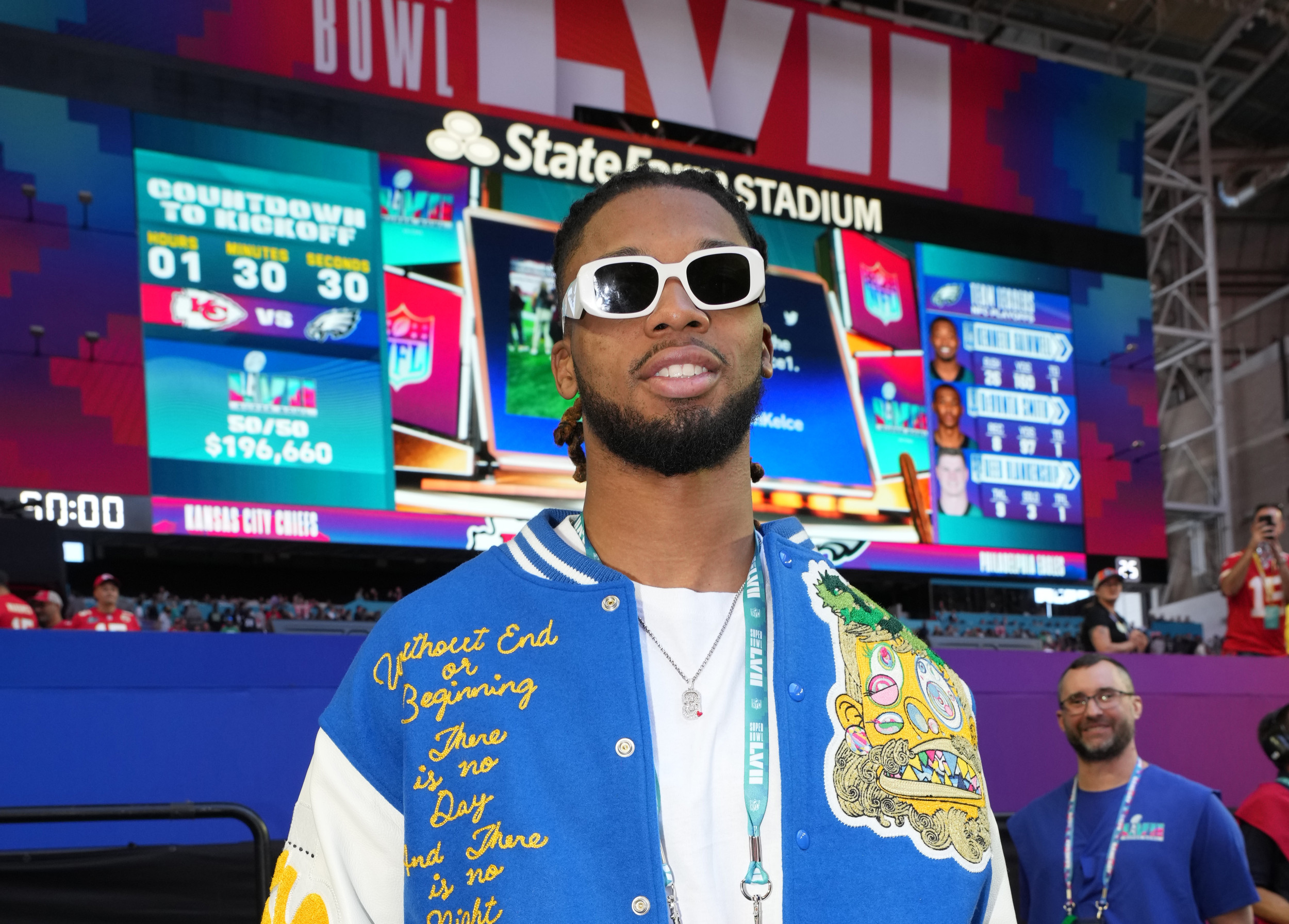 Damar Hamlin Shuts Down Claim He Wore a 'Satanic' Jacket to Super Bowl