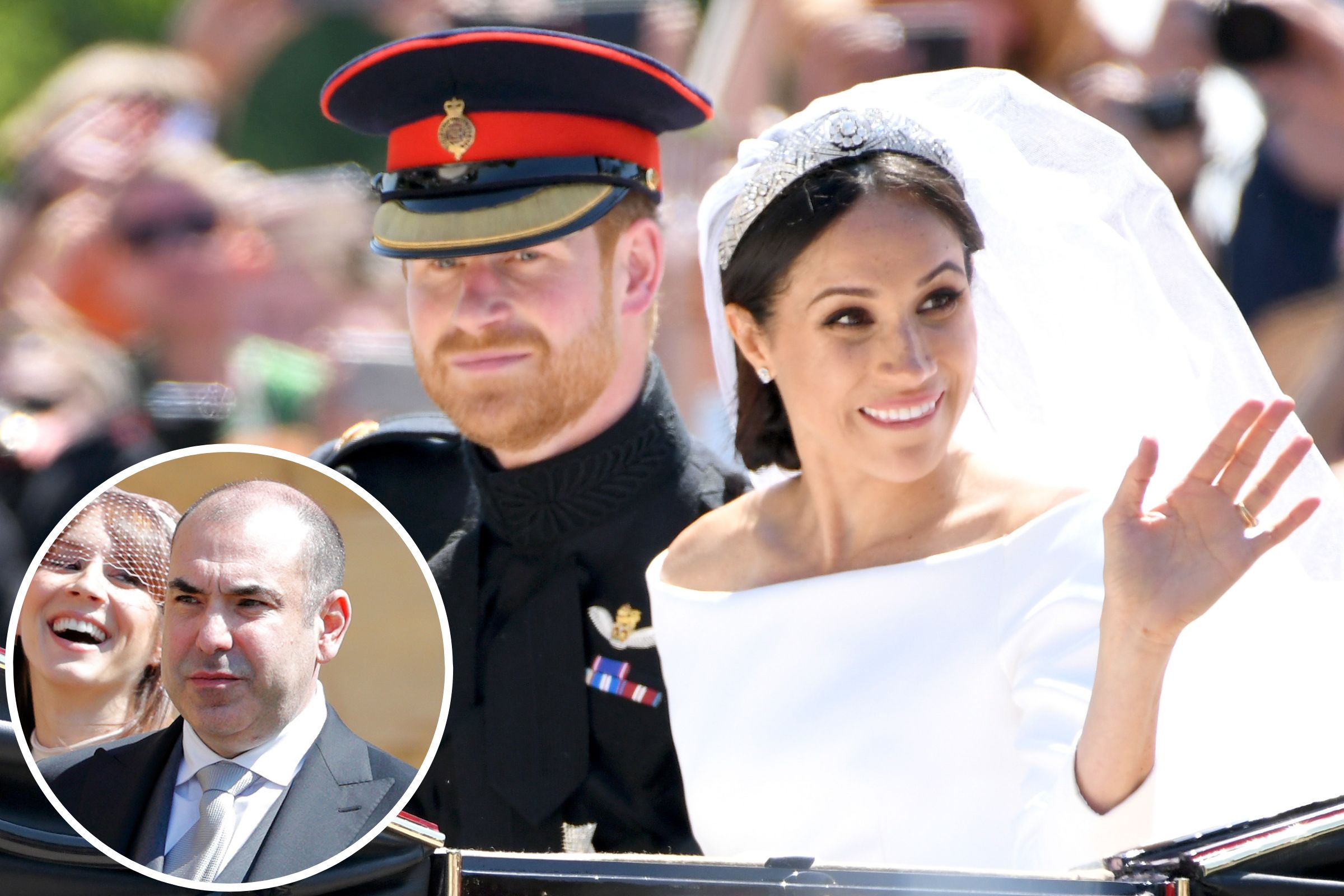 La star Rick Hoffman s'extasie sur le mariage de Meghan