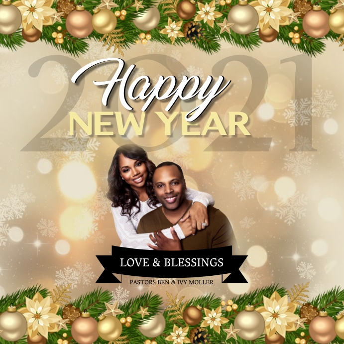 CHURCH Happy New year wishes Template PosterMyWall