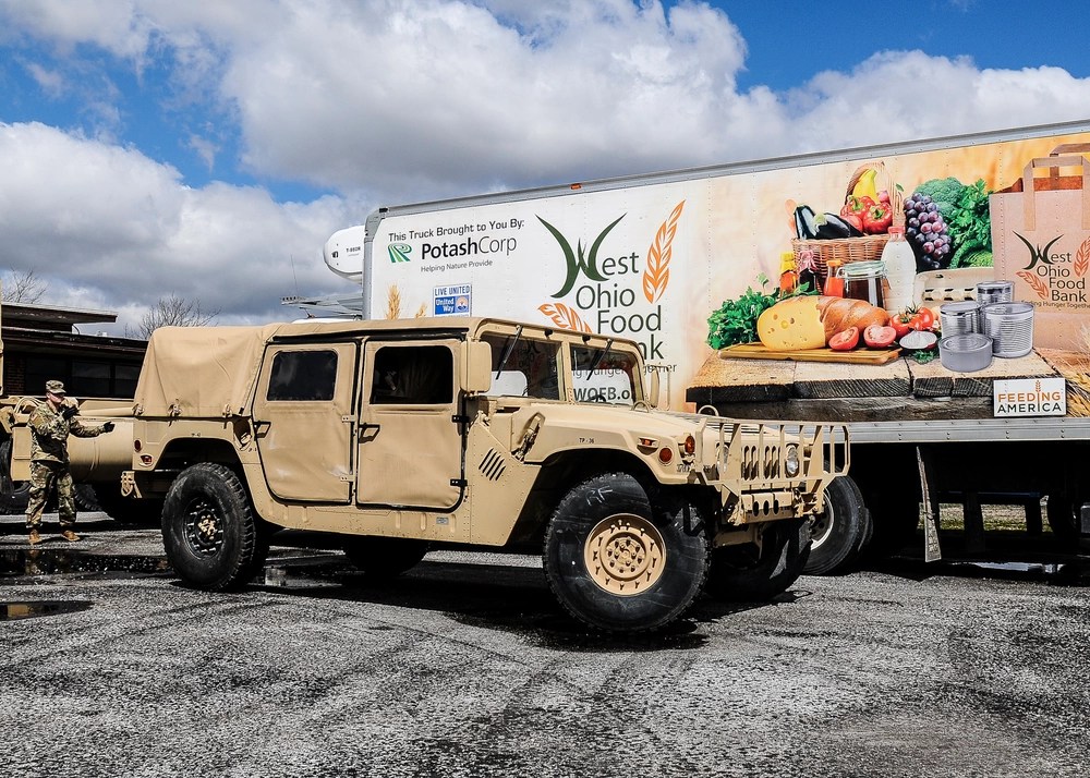 DVIDS Images Ohio National Guard supports West Ohio Food Bank