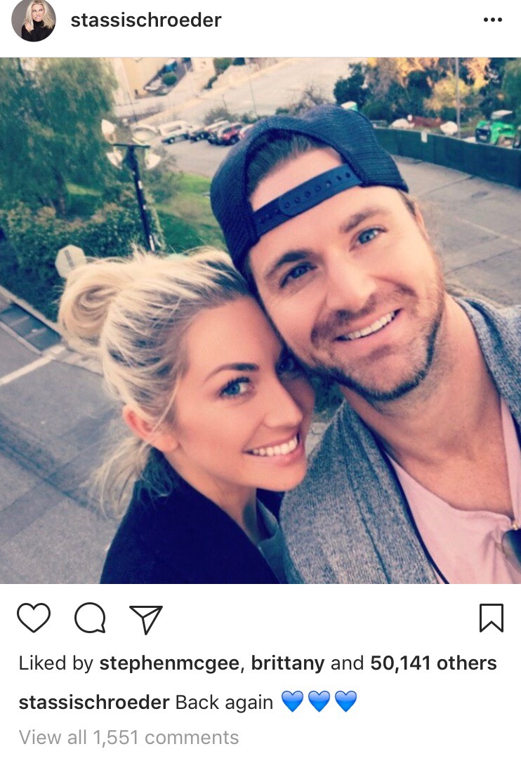 Stassi Schroeder And Patrick Are Back Together Betches